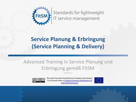 Service Planung & Erbringung (Service Planning & Delivery)
