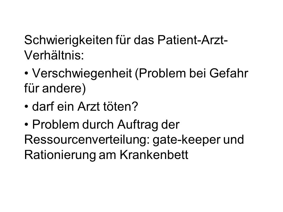 Darf ein arzt flirten