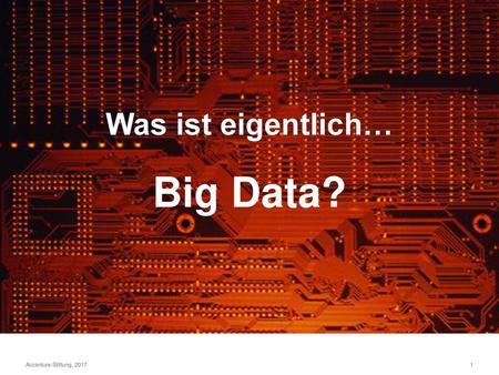 Was ist eigentlich… Big Data?