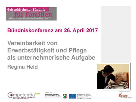 Bündniskonferenz am 26. April 2017