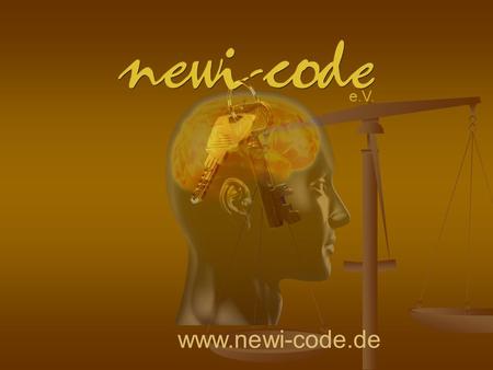Www.newi-code.de. Forschungsprogramm Langzeitstudie zur Wirkungsweise des Newi-Codes Bisher haben die teilnehmenden Unternehmen zu 82,3% ihre Probleme.