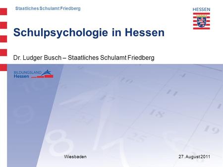 Schulpsychologie in Hessen