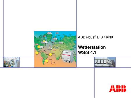 ABB i-bus® EIB / KNX Wetterstation WS/S 4.1