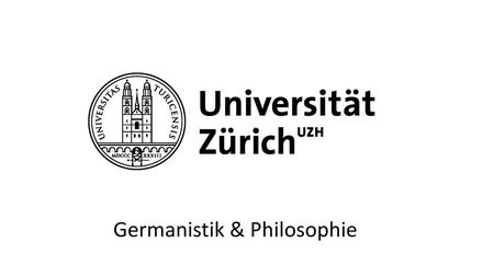 Germanistik & Philosophie