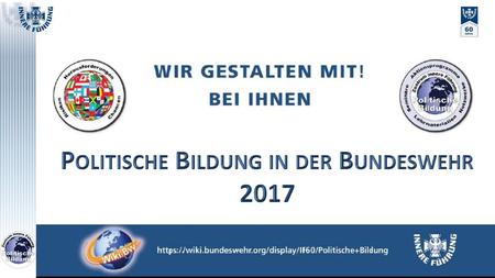 Politische Bildung in der Bundeswehr 2017