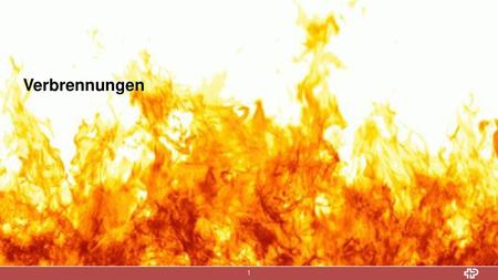 Verbrennungen.
