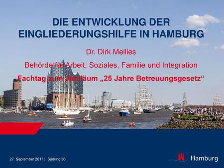 Die Entwicklung der Eingliederungshilfe in Hamburg