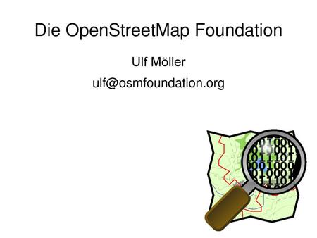 Die OpenStreetMap Foundation