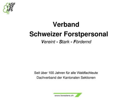 Schweizer Forstpersonal