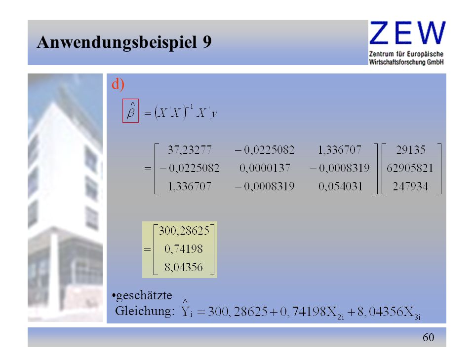 Matrix-Algebra Grundlagen 1. Matrizen und Vektoren - ppt ...