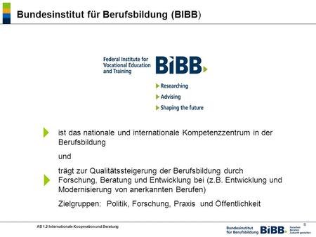 Bundesinstitut für Berufsbildung (BIBB)