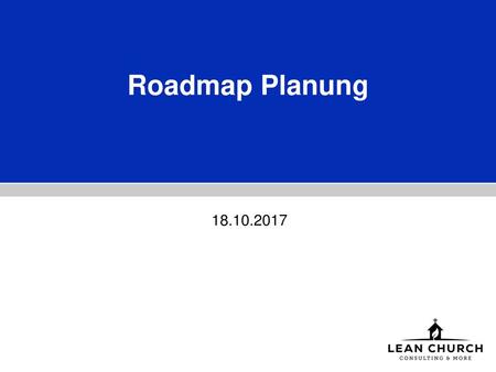 Roadmap Planung 18.10.2017.