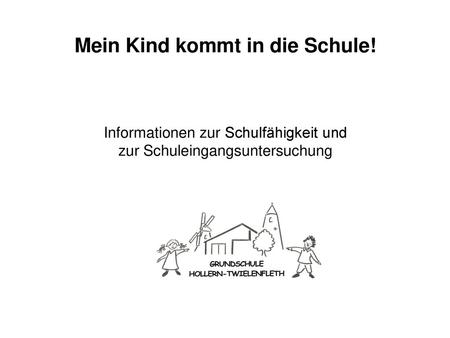 Mein Kind kommt in die Schule