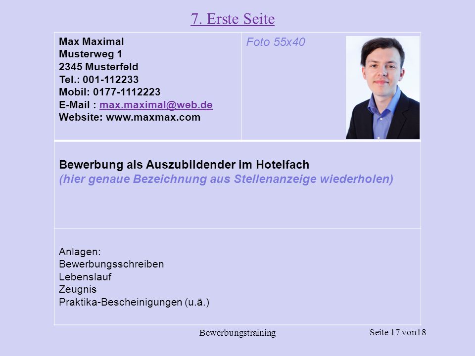 Flirten im internet erste mail
