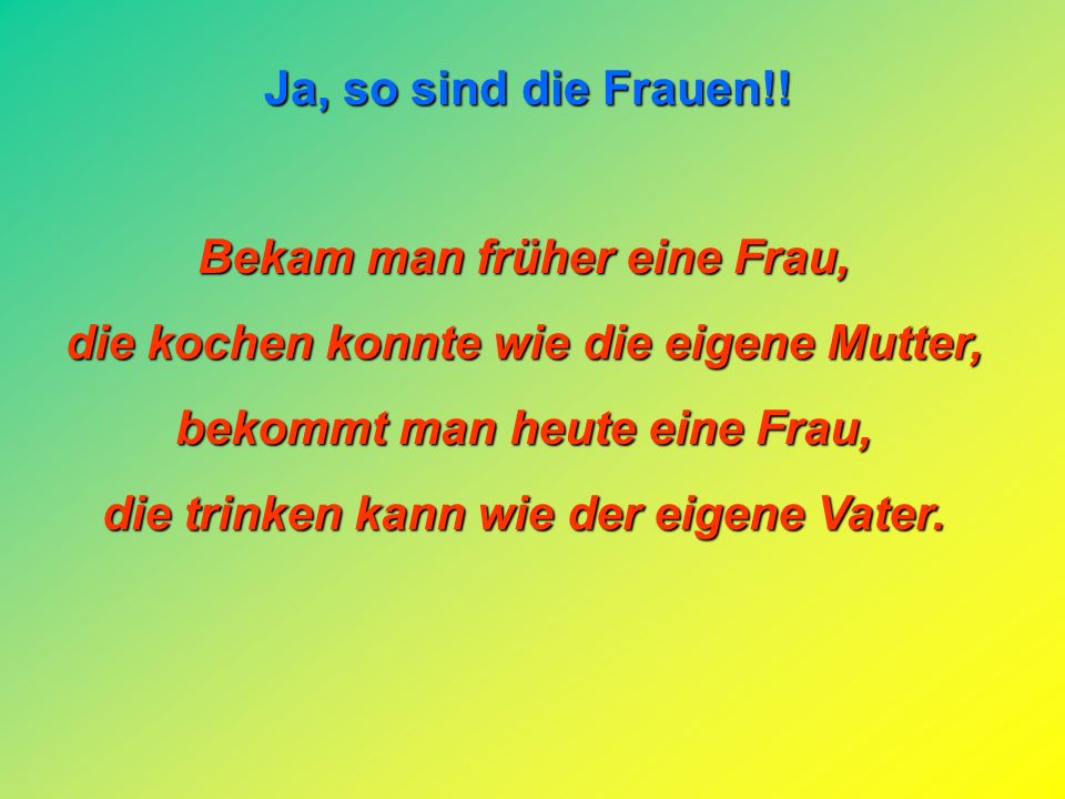 Frauen suchen mann wie vater