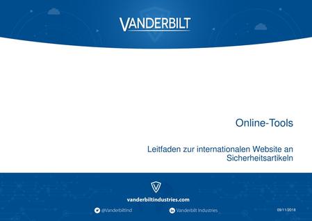 Online-Tools Leitfaden zur internationalen Website an Sicherheitsartikeln.