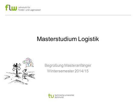 Masterstudium Logistik