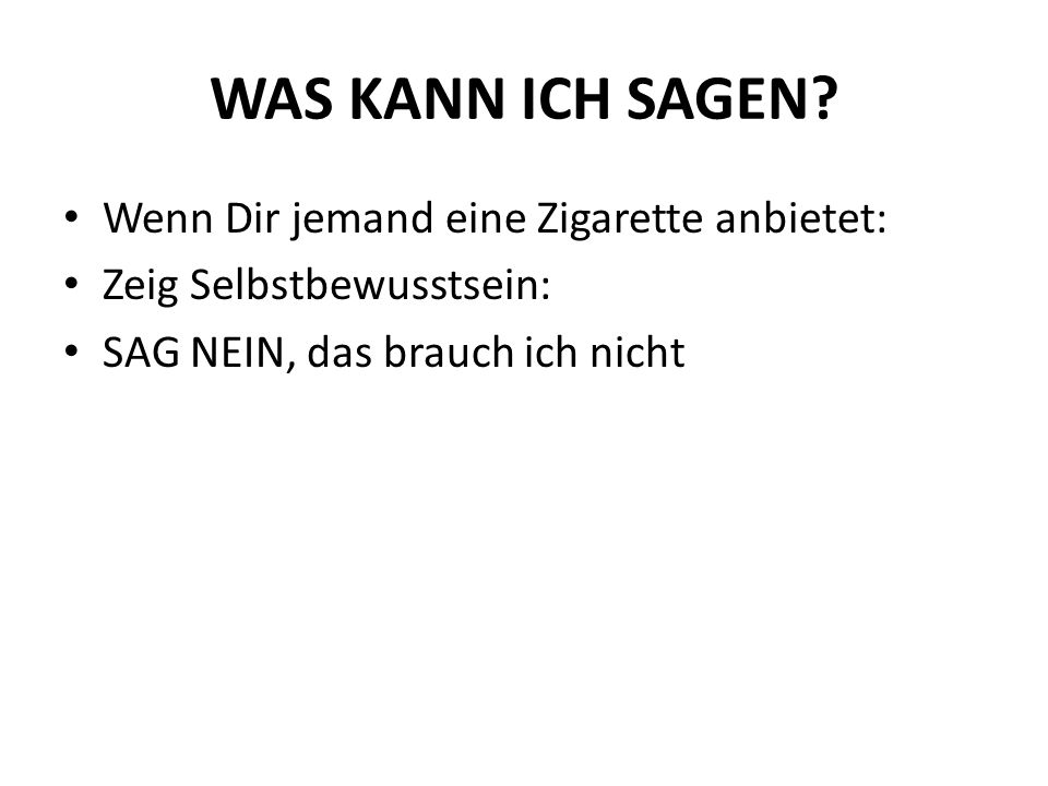 Flirten was kann ich sagen