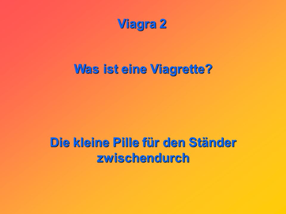 Was bringt viagra