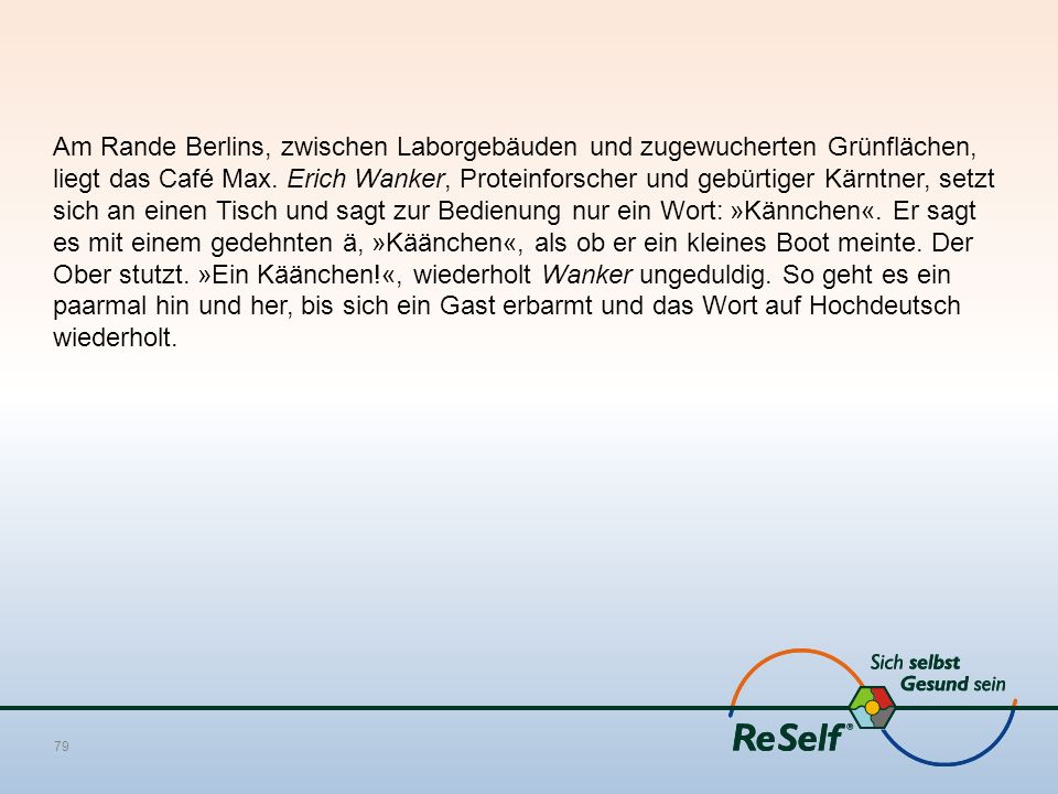 Am Rande Berlins, zwischen Laborgebäuden und zugewucherten Grünflächen, liegt das Café Max.