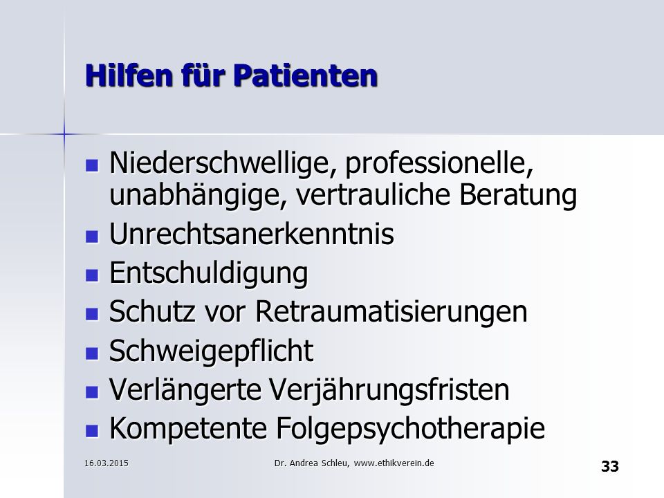 Niederschwellige, professionelle, unabhängige, vertrauliche Beratung