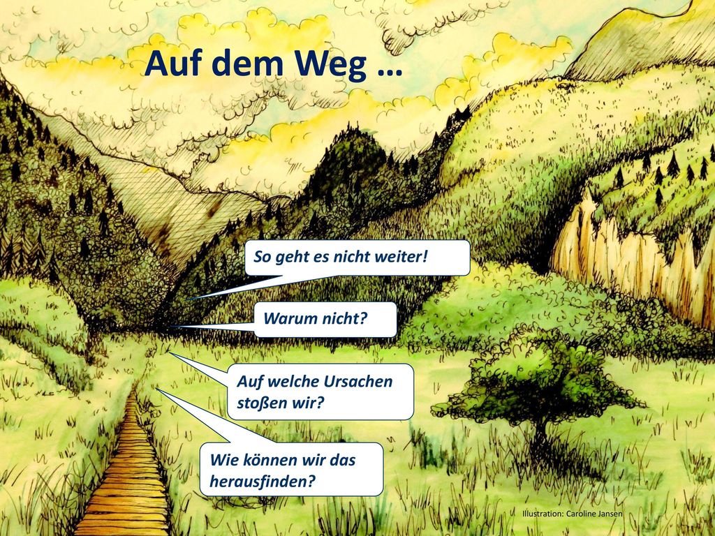 Auf dem Weg … So geht es nicht weiter! Warum nicht