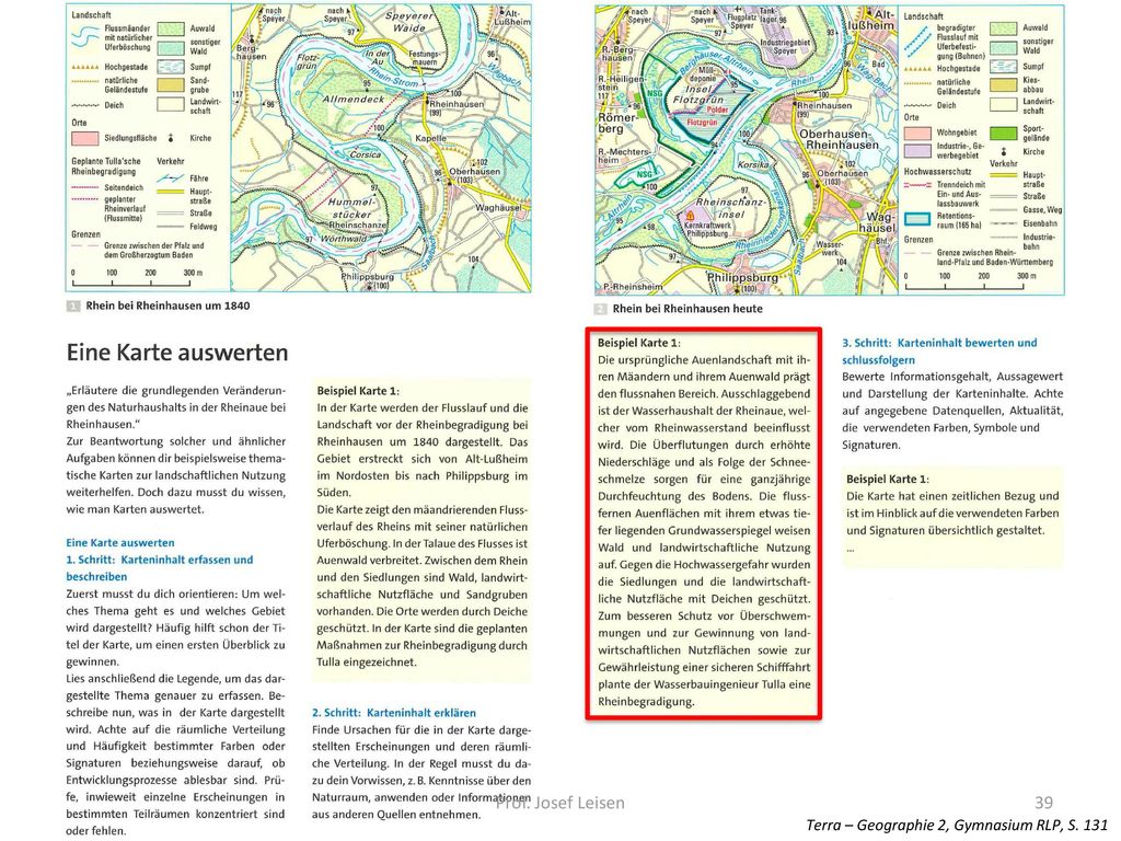 Prof. Josef Leisen Terra – Geographie 2, Gymnasium RLP, S. 131