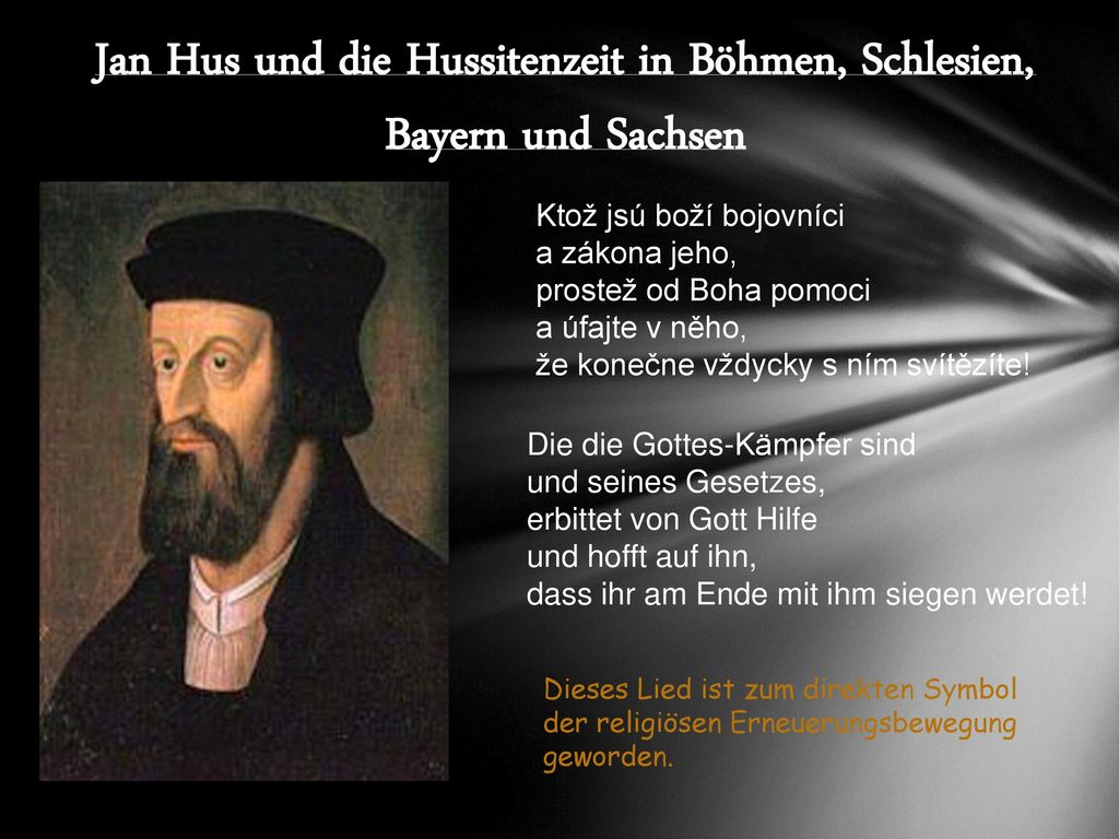 Jan Hus und die Hussitenzeit in Böhmen, Schlesien, Bayern und Sachsen