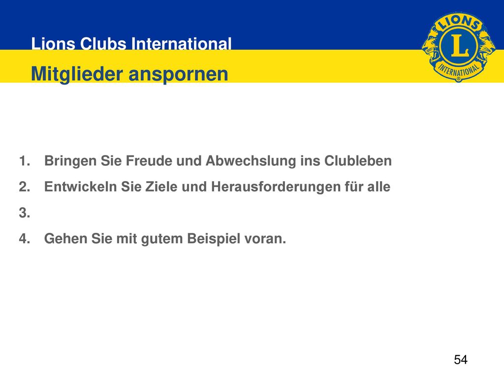 Mitglieder anspornen Bringen Sie Freude und Abwechslung ins Clubleben