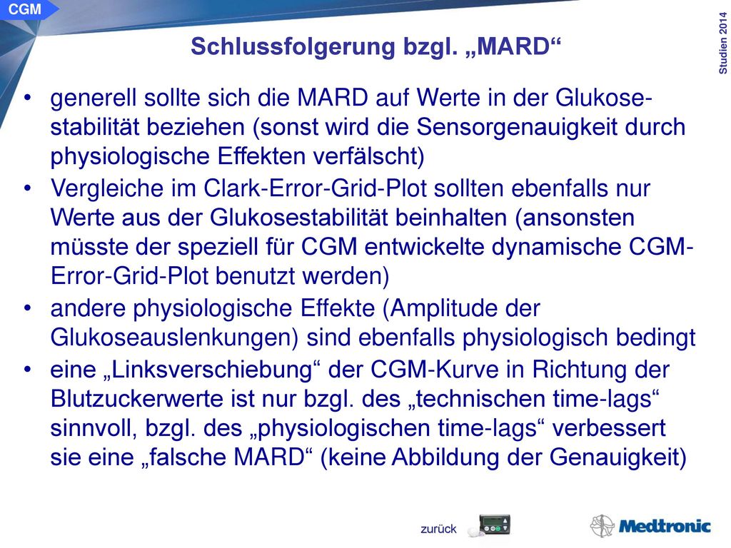 CGM Physiologischer „Time-lag zwischen Blut und Interstitium bei Patienten mit Typ-1-Diabetes. Ziel der Studie: