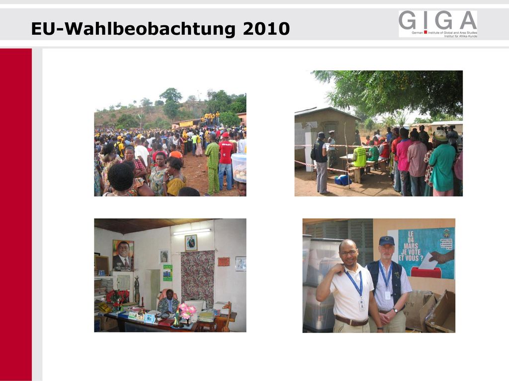 EU-Wahlbeobachtung Fotos: © Dirk Kohnert; UE-MOE-Togo, 2010 (EU-Wahlbeobachtung der Präsidentschaftswahlen 4.