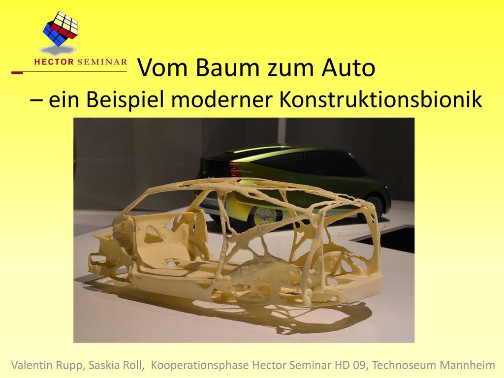 Vom Baum zum Auto – ein Beispiel moderner Konstruktionsbionik -  ppt video online herunterladen