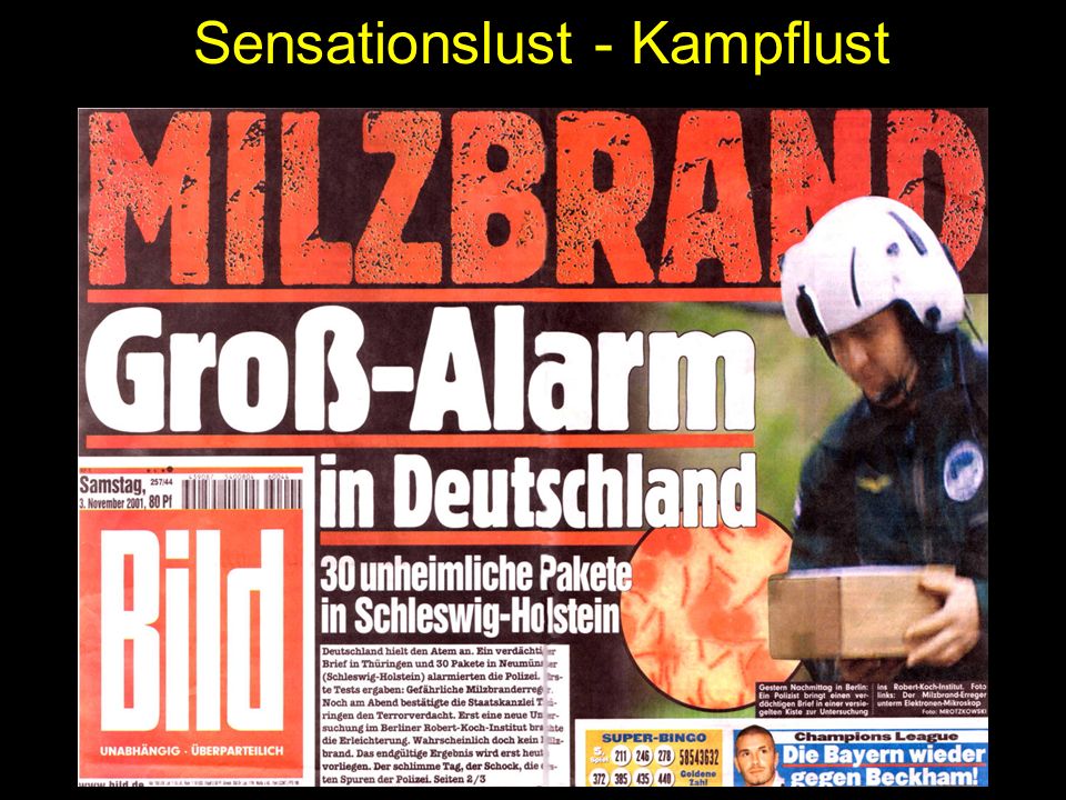 Sensationslust - Kampflust