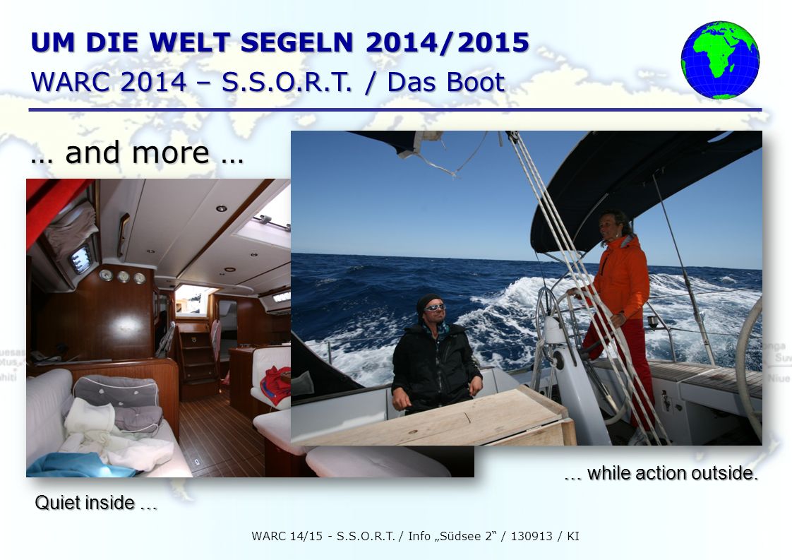 WARC 14/15 - S.S.O.R.T. / Info „Südsee 2 / / KI