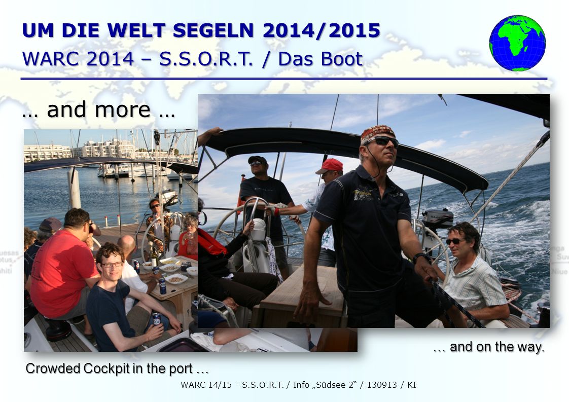 WARC 14/15 - S.S.O.R.T. / Info „Südsee 2 / / KI