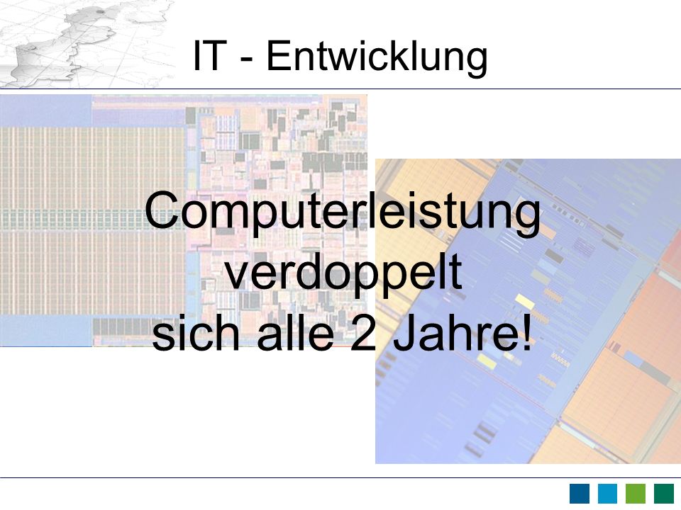Computerleistung verdoppelt