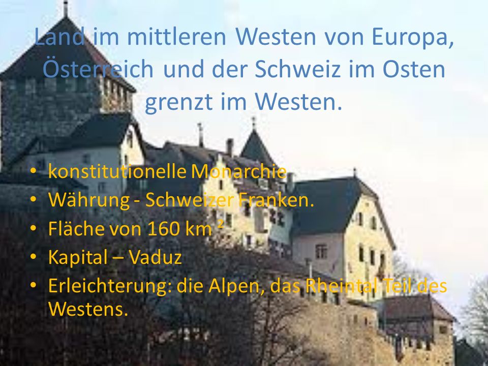 Land im mittleren Westen von Europa, Österreich und der Schweiz im Osten grenzt im Westen.