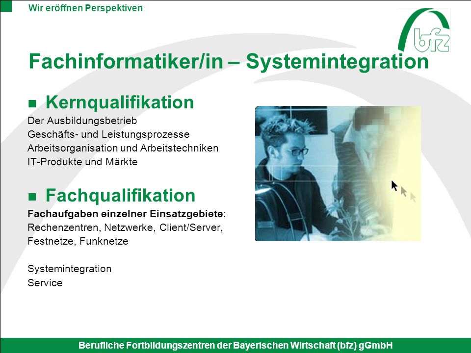 Fachinformatiker/in – Systemintegration