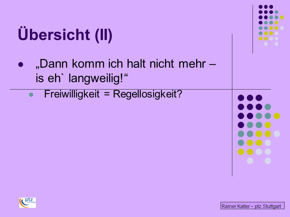 Rainer Kalter – ptz Stuttgart