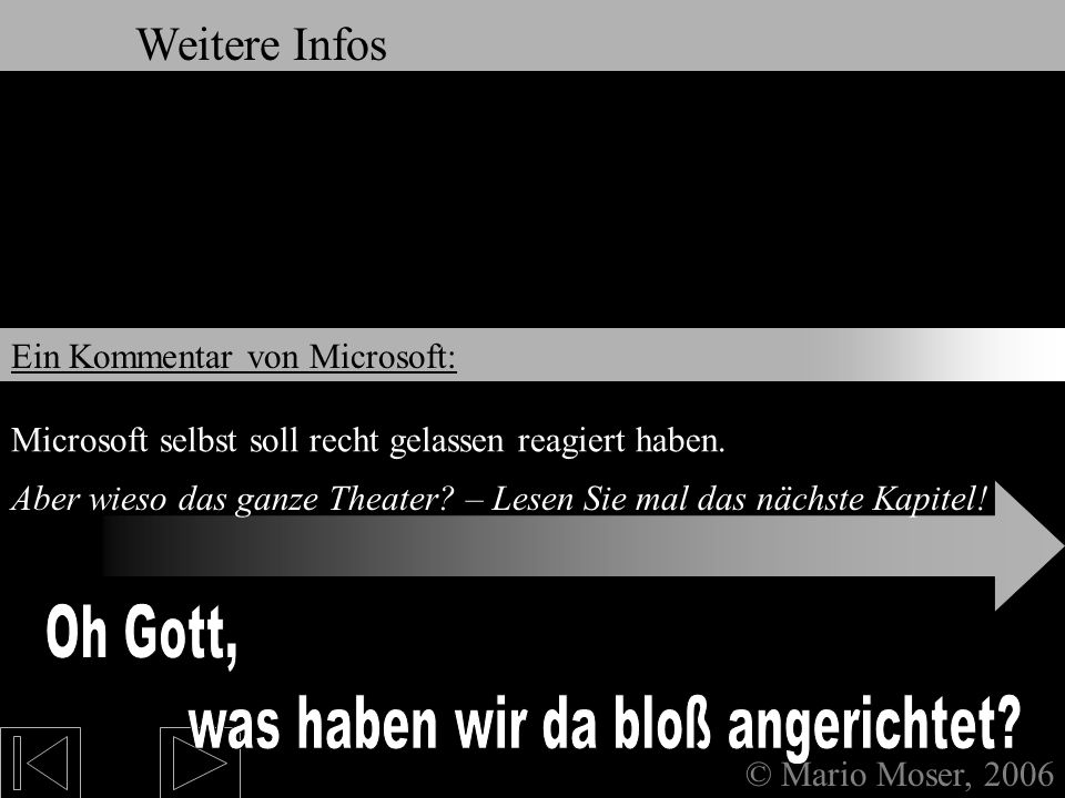 9. Weitere Infos & Links Oh Gott, was haben wir da bloß angerichtet