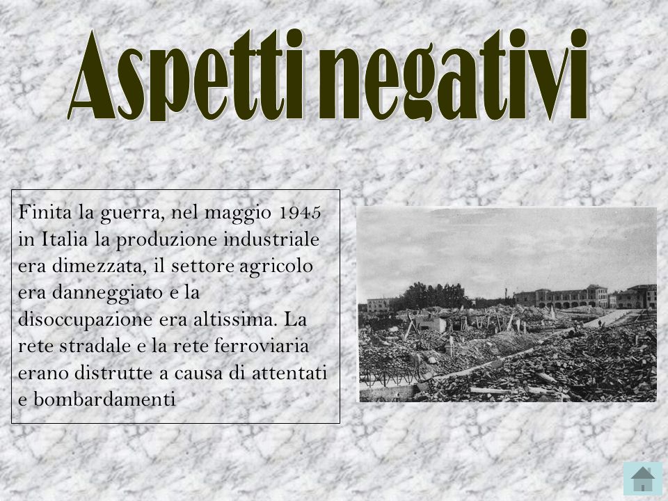 Aspetti negativi