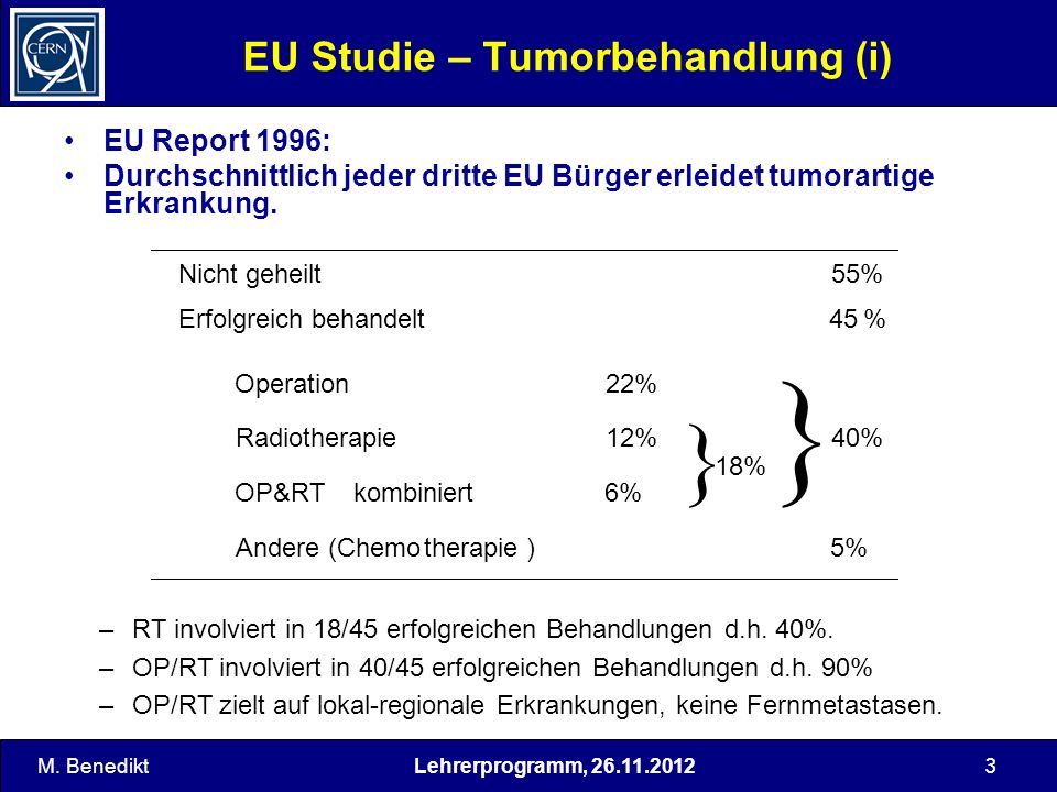 EU Studie – Tumorbehandlung (i)