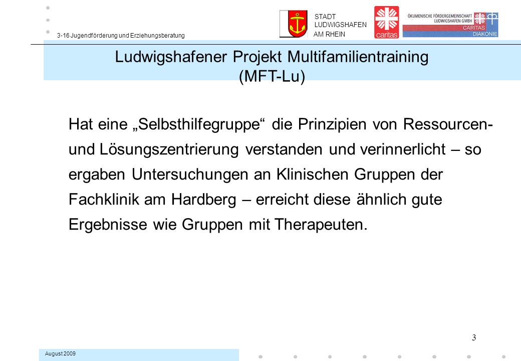 Ludwigshafener Projekt Multifamilientraining