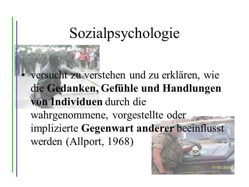 Sozialpsychologie