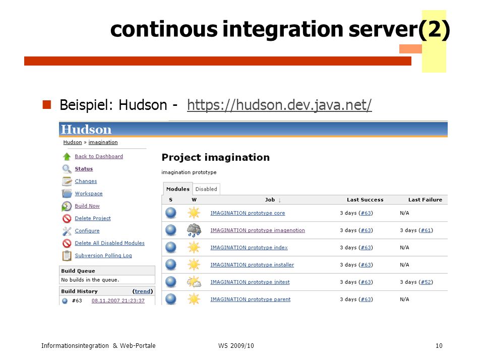 continous integration server(2)