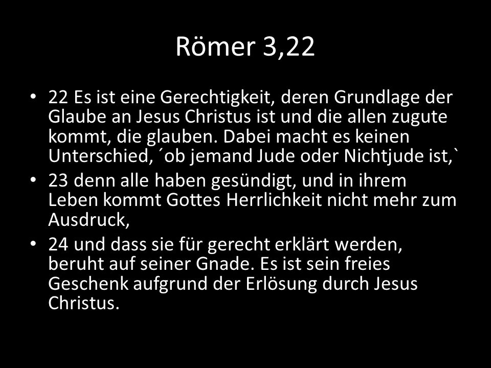 Römer 3,22