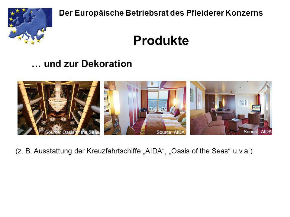 Produkte … und zur Dekoration