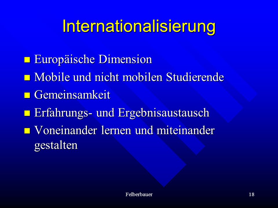 Internationalisierung
