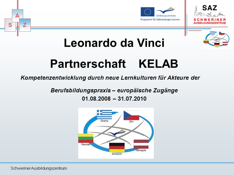Leonardo da Vinci Partnerschaft KELAB