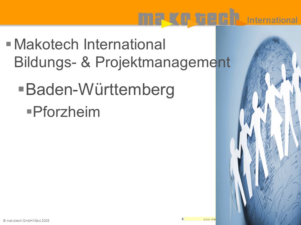 Baden-Württemberg Makotech International Bildungs- & Projektmanagement